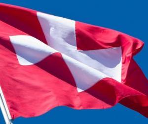 Puzzle Σημαία της Ελβετίας
